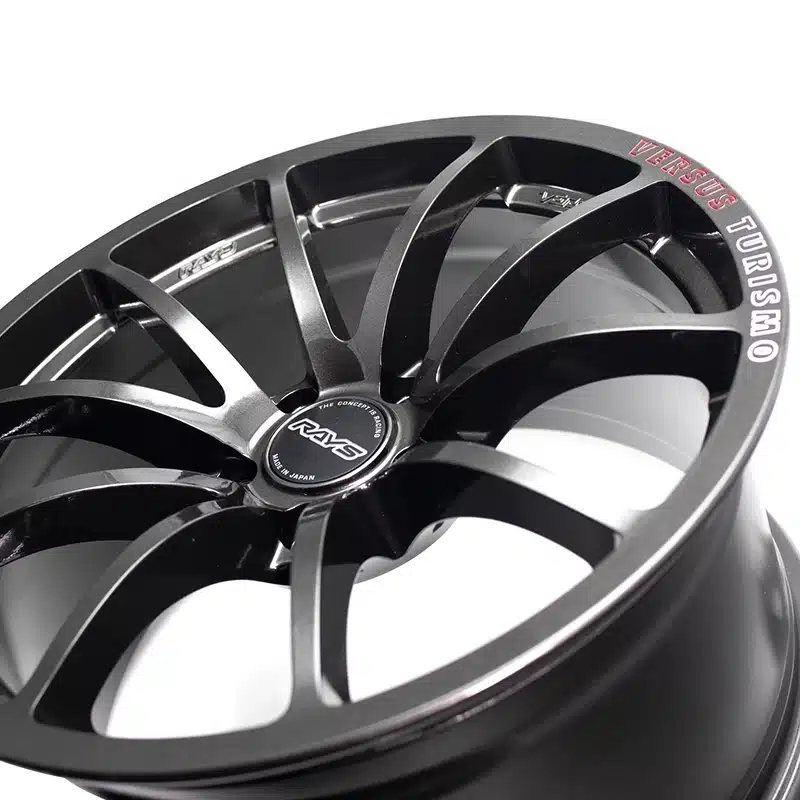 しんたったPCD1009.5j+38 RAYS VERSUS VT125S Rays Versus VT125S 18x9.5 +38 5x114.3 Super Dark Gunmetal