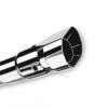 Borla Universal Tip - 2.75" x 2.5" Single Square Angle-Cut Intercooled - 2.5" Inlet